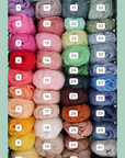 Fabric pennant with rainbow, customizable with colors and names