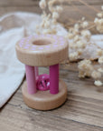 Wooden rattle "Rosa"