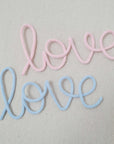Buy Now: "love" lettering