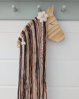 Hair Clip Holder "Horse Dark Mane"