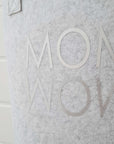 Sac en feutre "MOM WOW"