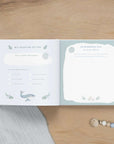 Baby Diary "Your First Year", blue version with sea creatures