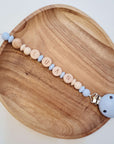 Pacifier chain "Blue Nature"