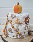 Gâteau de couches "Arc-en-ciel bohème"