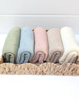 Knitted baby blanket
