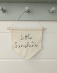 Fabric Pennant "Little Sunshine"