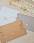 Voucher with a freely selectable value