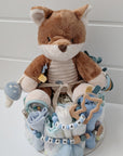 Gâteau de couches "Renard" avec peluche