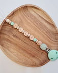 Pacifier Chain "Mint Nature"