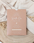 Milestone Cards "Hello You - My First Year", Boho Rainbow