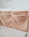 Storage / organizer made of teddy fabric with name