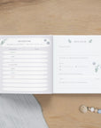 Baby Diary "Your First Year", blue version with sea creatures