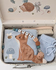 Coffret cadeau "Renard dans la valise" avec livre en tissu