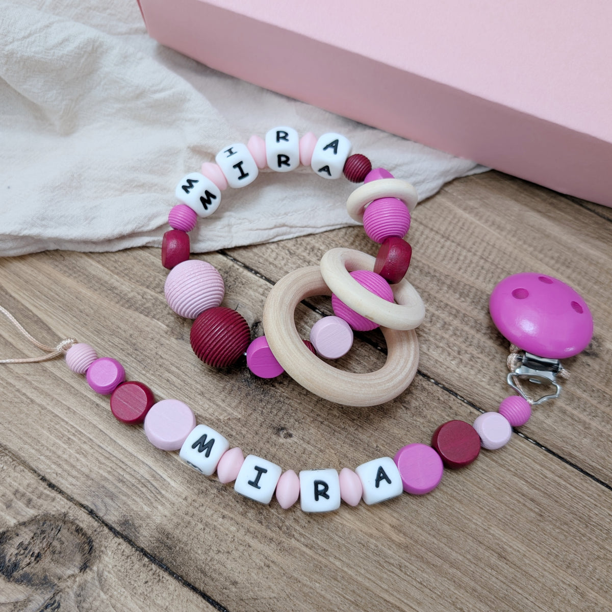 Gift Set "Pink Wood"