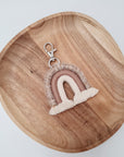 Pendant with rainbow in desired colors, optionally with name