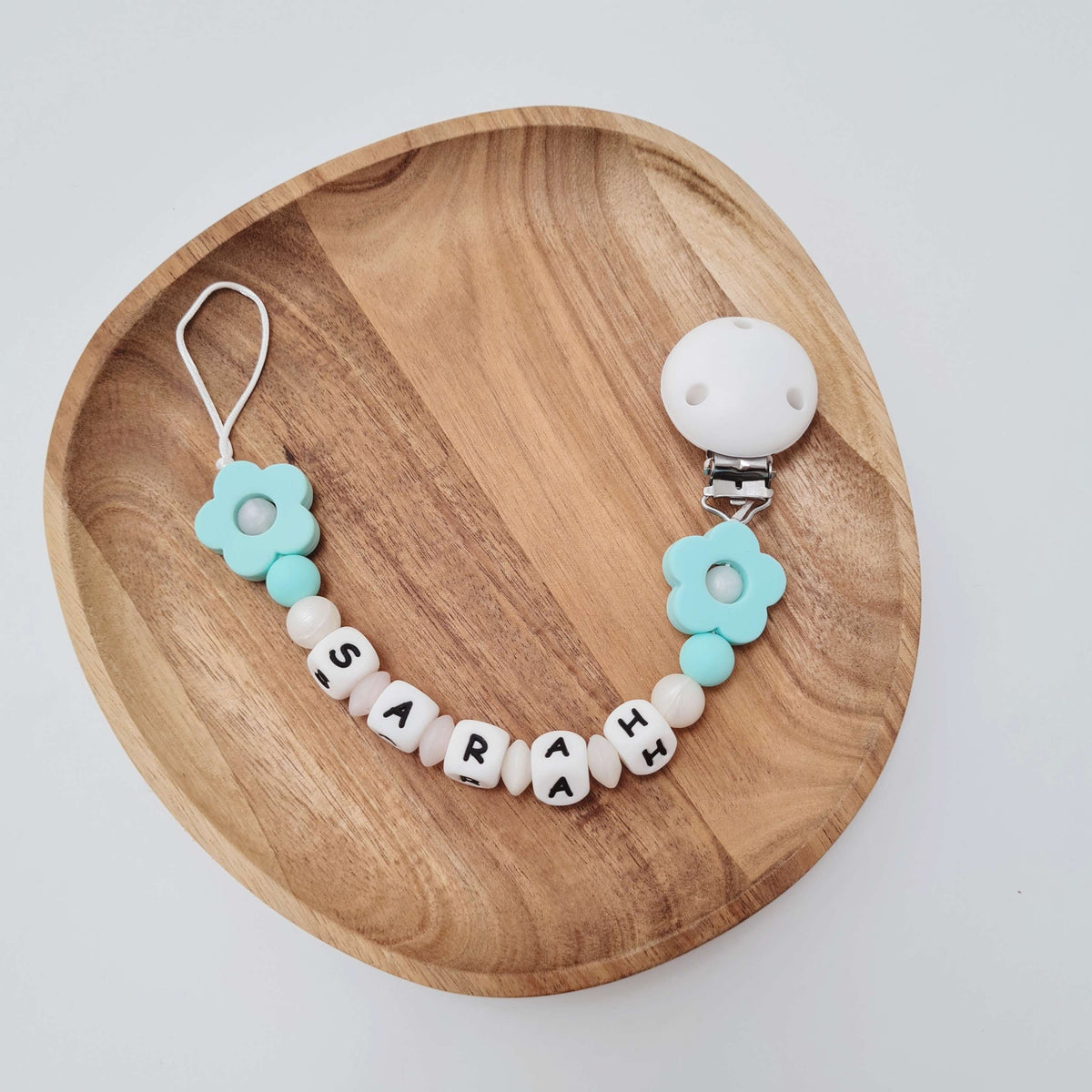 Dummy clip "blue flowers"