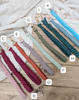 Macrame Keychain long loop