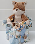 Gâteau de couches "Renard" avec peluche