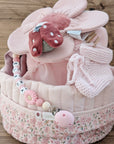 Diaper Cake "Pink Flower"