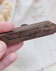 Wooden Car Clip – Scent and Message for the Heart 🚗🌿