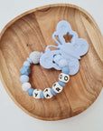 Teether / Teething Ring "Blue Butterfly"