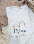 Baby Bodysuit "Mini with Heart", 3-6 Months