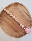 Pacifier Chain "Rosewood"