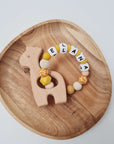 Teether / Teething ring "Giraffe"
