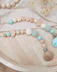 Pacifier Chain "Mint at Heart"