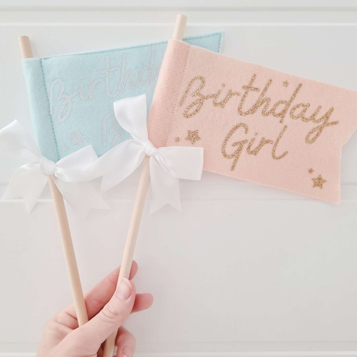 Flag for Birthday "Birthday Girl / Boy"