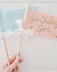Flag for Birthday "Birthday Girl / Boy"