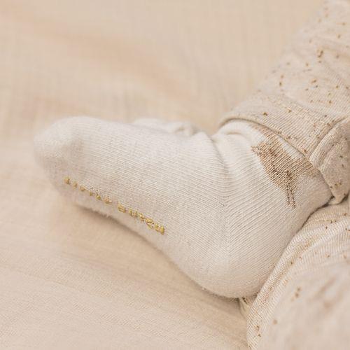 Babysocken Hase/braun im Dreierset