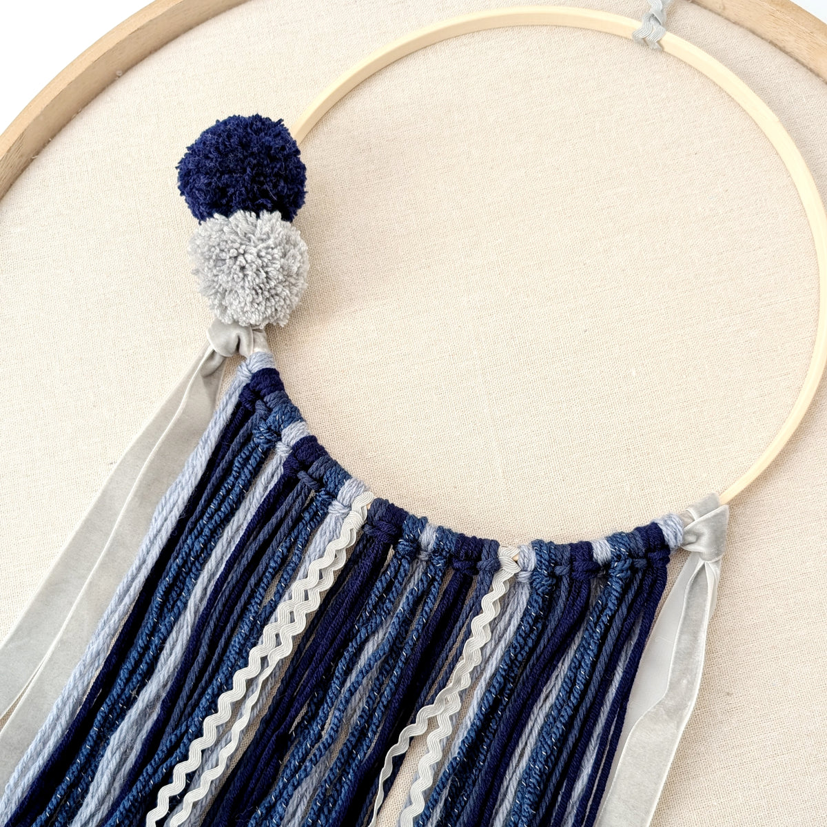 Dreamcatcher "Midnight Blue", customizable