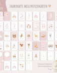 Milestone Cards "Your First Year", pink