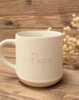 Keramiktasse "Mama / Papa"
