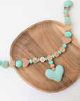 Garland "Mint Hearts"