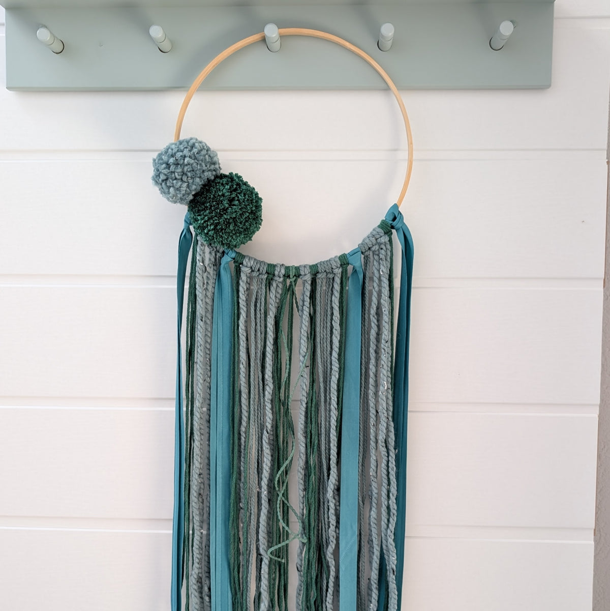 Dream Catcher "Sea Green", customizable