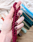 Macrame Keychain long loop