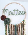 Dream Catcher "Forest Green", customizable