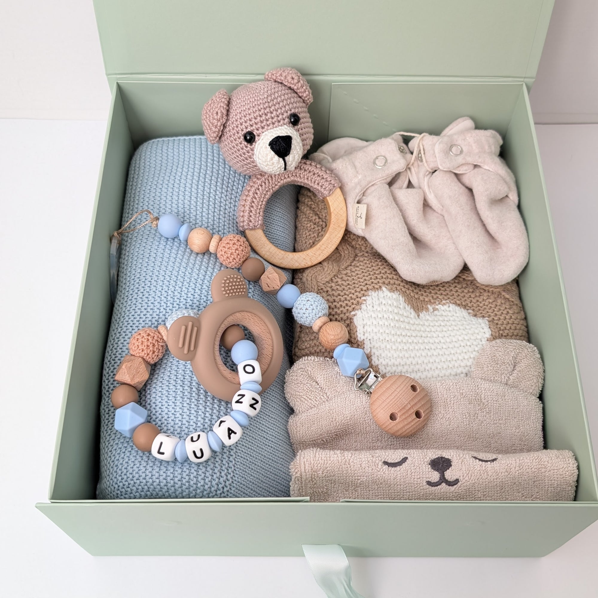 Geschenkset "Bär" in Geschenkverpackung