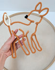 Knitted deer