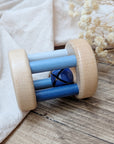 Hochet en bois "Bleu"