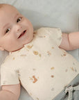 Baby Bodysuit "Forest Friends", size 62 (2-4 months), organic cotton