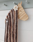 Hair Clip Holder "Horse Dark Mane"