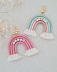 Porte-clés arc-en-ciel aux couleurs de votre choix avec personnalisation du nom