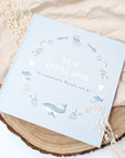 Baby Diary "Your First Year", blue version with sea creatures