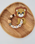 Grasping Toy / Teether "brown lion"