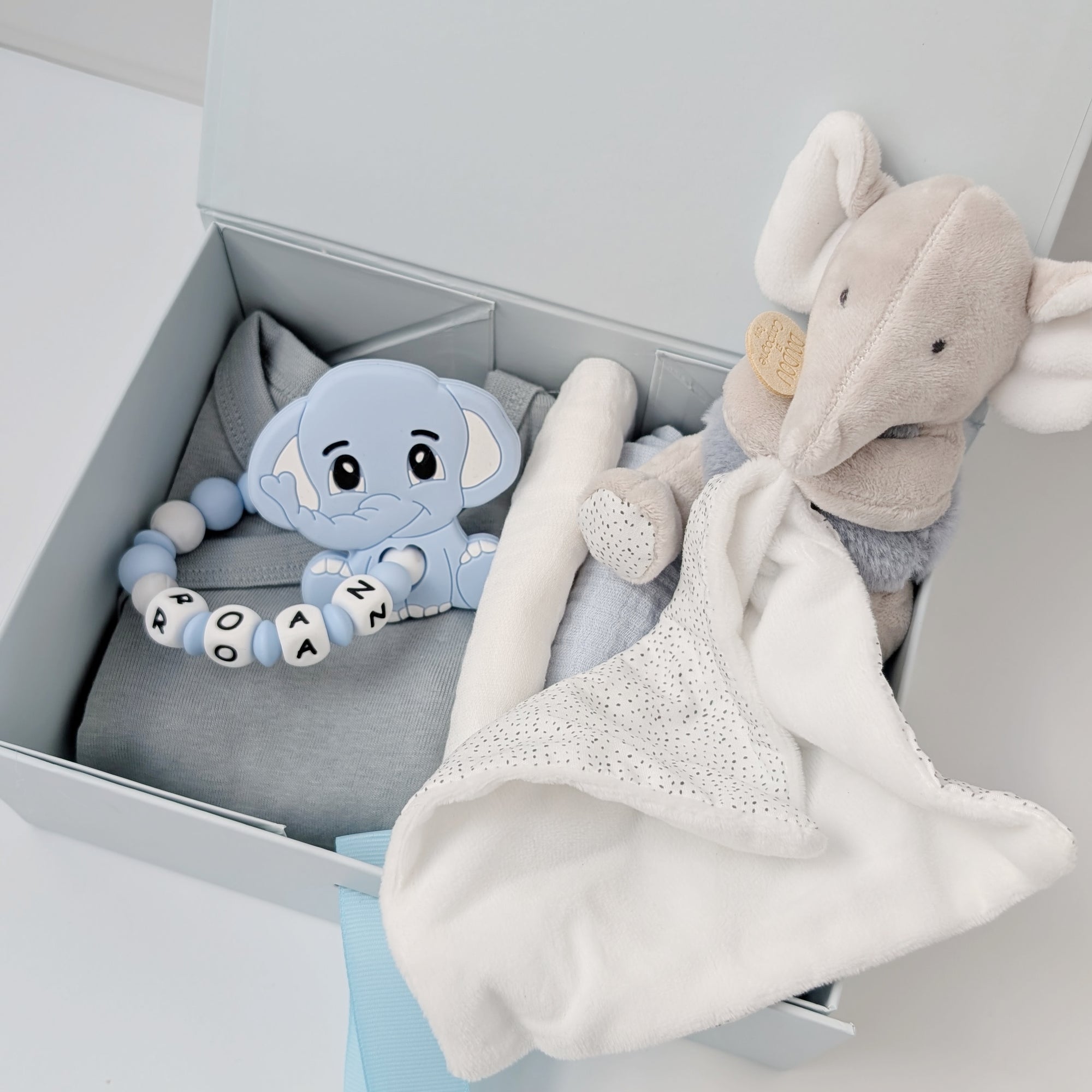Geschenkset "Elefant mit Schnuffeltuch"
