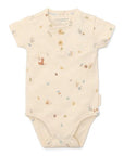 Baby Bodysuit "Forest Friends", size 62 (2-4 months), organic cotton