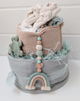 Diaper Cake "Mint at Heart"